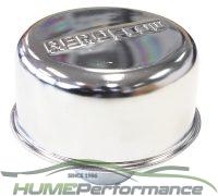 CHROME VALVE COVER BREATHER PUSH IN STYLE NO SPOUT
