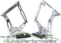 Ford Falcon XR-XY Billet Bonnet Hinge Kit - Polished Finish
