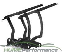 Bonnet Hinge Kit, Billet Aluminium Chev Camaro 70-81, Black