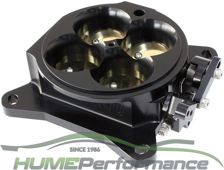 Universal 70mm CNC Billet Aluminum Throttle Body - High Flow, Black Anodized (DBC)
