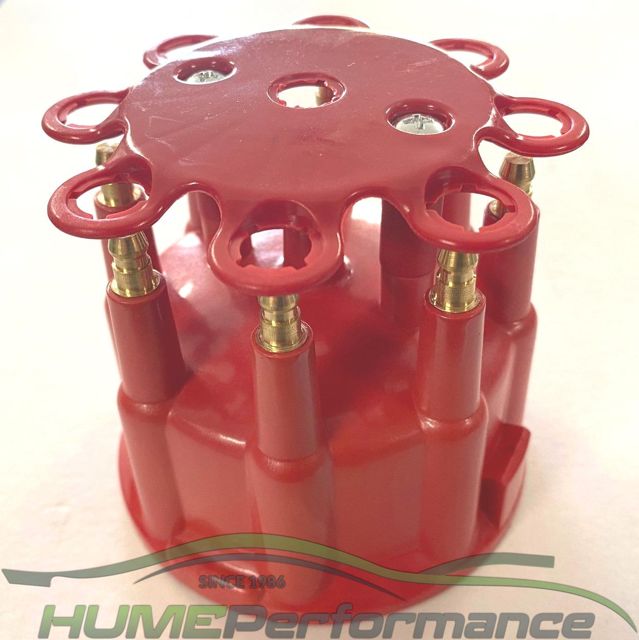Male Rotor Cap Distributor Cap Red To Suit Bosch Style Holden Ford V8 Distributor Male ...