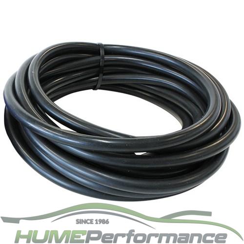 Gloss Black Silicone Vacuum Hose 1/8" (3mm) I.D (sold per metre)